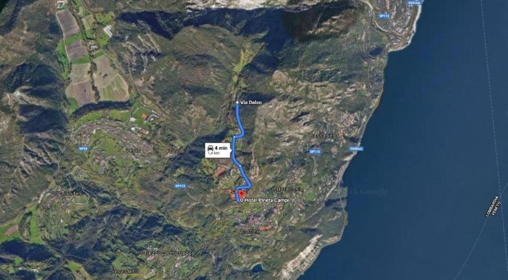 Hotel Pineta Campi Tremosine Zewnętrze zdjęcie